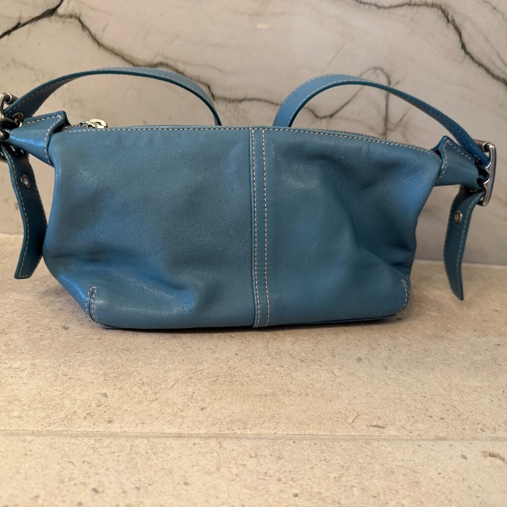 Small Coach leather shoulder bag